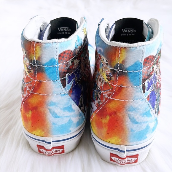 •HP• Vans x One Piece Sk8-Hi Punk Hazard Skate Sneakers - Picture 10 of 16